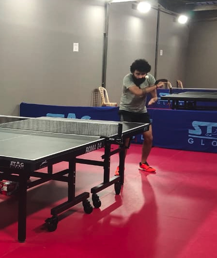 Table Tennis Training Session